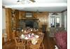 The Mountaintop Lodge: Dining Room Fireplace