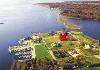 A Victorian on the Bay B&B: Aerial View of location