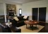 Heartland Country Resort: The Lodge fireplace sitting area
