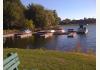 Potential Lakeside Inn: 200 ft Waterfront/4 Acres: Boat docks at launch and landing