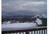 Golden Anchor Luxury Log Cabins and Restaurant: View from Hillside Cabin - Winter