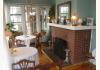 Atlantic House-Ocean City, Maryland: Dining Room with fireplace