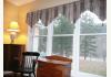 The Cabins in Hope: innkeepers' master bedroom with view
