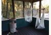 Gatlinburg Bed and Breakfast/Overnight Rental: Owners area screen porch