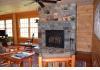 Nestlewood Inn Bed & Breakfast: Fieldstone Fireplace