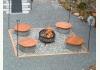 Mini Mountain Caboose Resort: Bonfire Pit