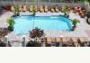 Union Gables Mansion Inn: Birds-eye view of Pool