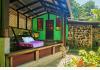 Boutique Hotel with 6 rooms in Dominica, Caribbean: veranda on front of a guest suite