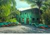 Boutique Hotel with 6 rooms in Dominica, Caribbean: adventure business building and parking area