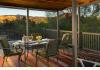 SOLD!- Casa Escondida B&B: Vista guest room deck