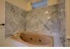 Stone Gate: Guest Bath with jetted tub and Italian Marble