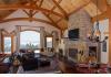The Lodge at Moosehead Lake: Post & beam owner's house