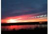 Kings Daughters Home: Sunset in back yard