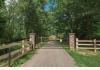 Hopewell Hall: Estate driveway, private and protected