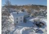 The Holland Inn: Aerial west to mountains of Acadia