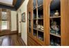 Oakley Hill Manor House: Dining Room Built-in China Cabinet