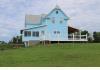 Big House on the Prairie: Looking north at the house