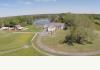 Black Road in Princess Anne MD: Aerial Front View