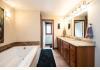 Southwest Michigan Potential: Master Bathroom with Jacuzzi Tub 
