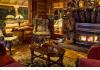 Gold Mountain Manor ~ Rustic Luxury, Big Bear   CA: Classic Lodge Style Living Room