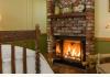 Gold Mountain Manor ~ Rustic Luxury, Big Bear   CA: Wood Burning Fireplace