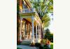 Lamberson Guest House: Entrance to front porch