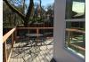 Bramasole: Cottage 350 SF deck and sitting area