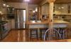 Walnut Ridge Log Cabins: Kitchen in the Main Residence