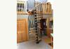 Abe's Spring Street Inn / Bed and Breakfast: Oreo's Hide-A-way Spiral Staircase to Loft