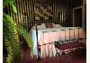 Abe's Spring Street Inn / Bed and Breakfast: Rudolph's Retreat King Bed Custom Bronze Posts