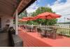 Augustus Bove House: Patio