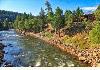 Mountain River Inn: Fabulous 500’ of Arkansas River Frontage