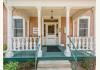 The Dolan House - in Historic Lincoln New Mexico: Front porch