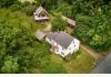 Poplar Hill Estate: drone farmhouse
