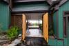 Cedar Pond House: Entryway to outdoor patio/deck