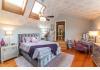 Cedar Pond House: Guest Apartment Bedroom