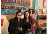 Osage Building : Vanessa Hudgens at an art show here