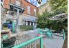 Osage Building : Backyard with Deck and Fountain