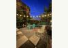 Osage Building : night view of backyard