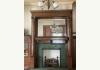 The White House: Original ornate gas fireplace