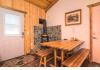 Central Oregon Rural Residential Lodge: Fall King dining table and propane stove