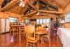 Central Oregon Rural Residential Lodge: Upstairs great room for group gatherings