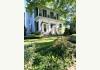 Historic 1850s Greek Revival Home with Pool: Front