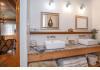 Charming Cottage in Hope Idaho: Bathroom Granite Countertops