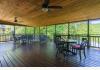 The Lodge at Tellico: Owner's residence deck 2