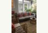 Harborside Inn: Owner's house screened porch 