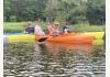 Lake Homes for : Having fun with provided kayaks