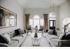 Southern Grace Bed and Breakfast & wedding venue: gathering area 20 ft ceilings