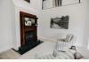 Southern Grace Bed and Breakfast & wedding venue: beautiful fireplace and sitting area