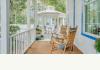 Charming Beach Inn near Savannah: Front Porch